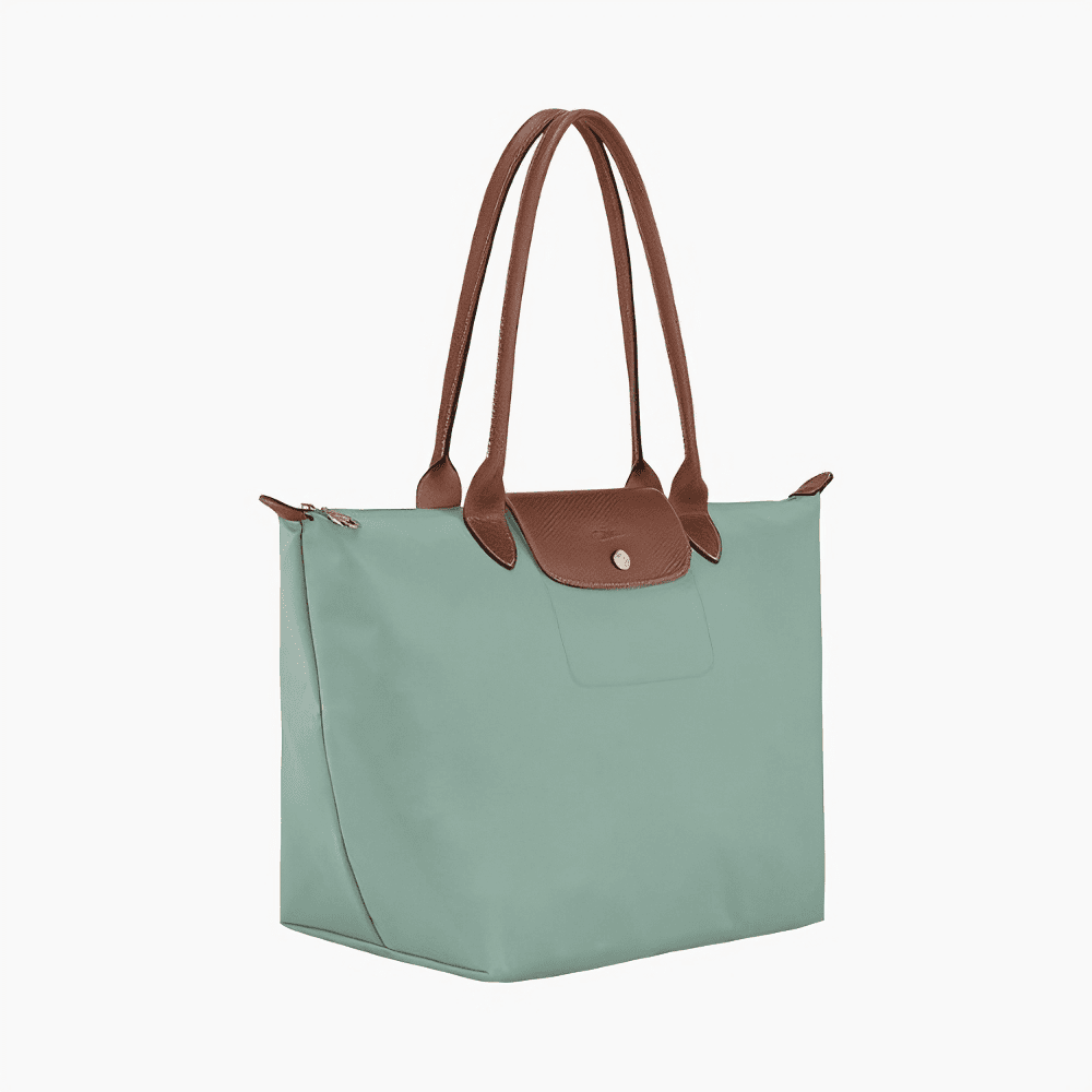 Bolsita Champ, Tote Bag - Verde Acinzentada