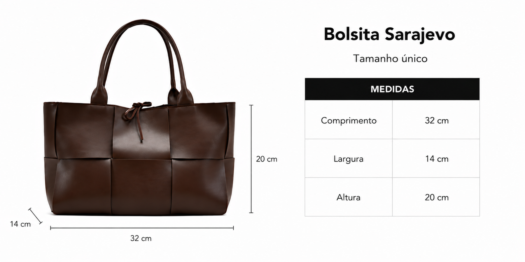 Tabela de medidas