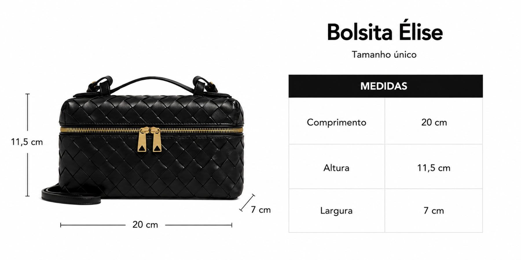 Tabela de medidas