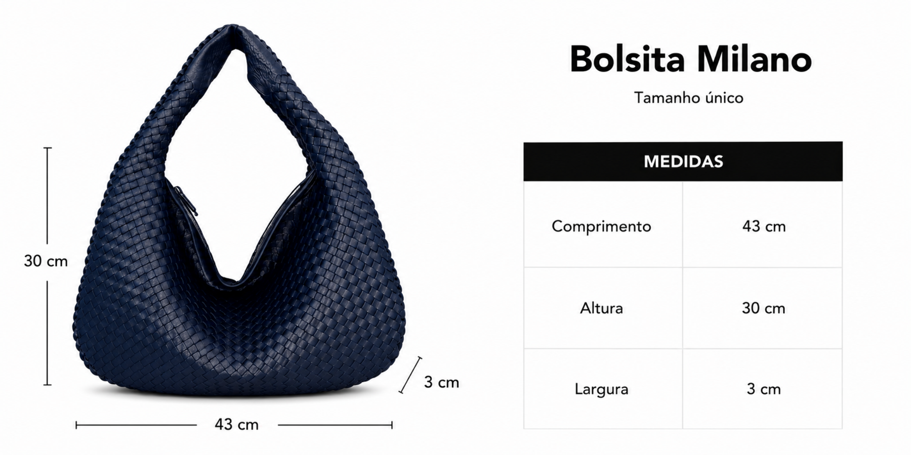 Tabela de medidas