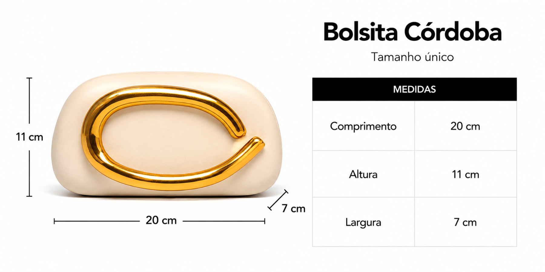 Tabela de medidas