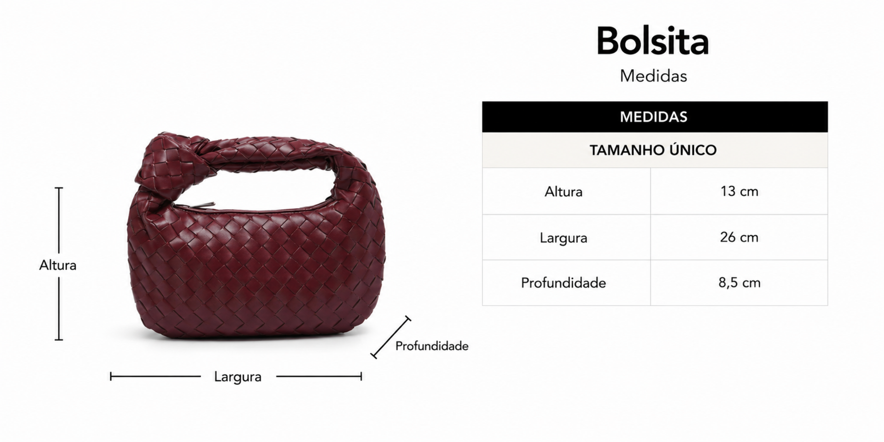 Tabela de medidas