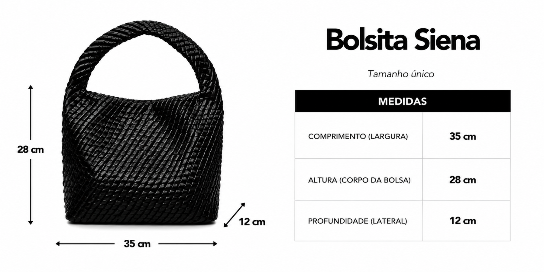 Tabela de medidas
