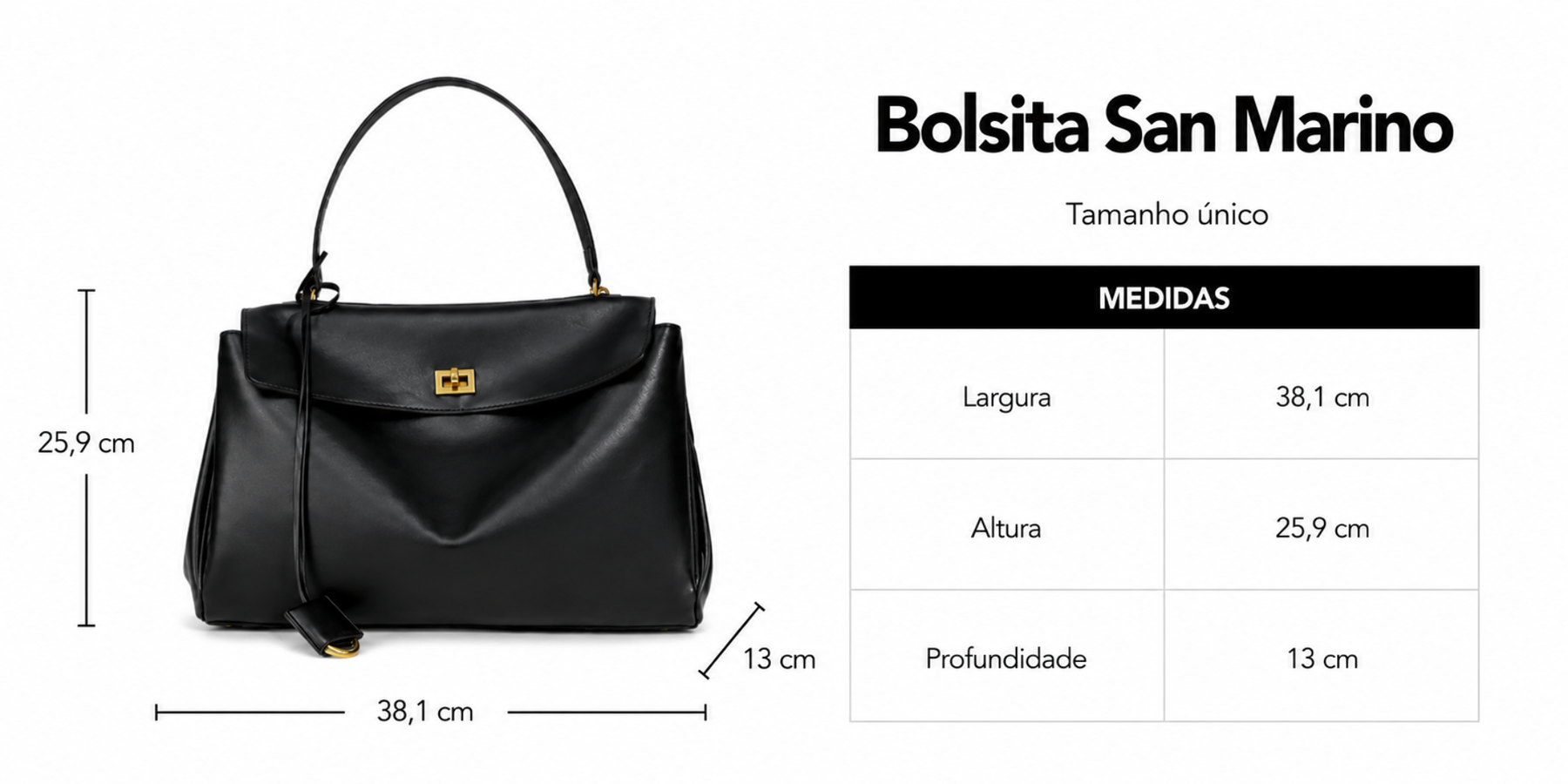 Tabela de medidas