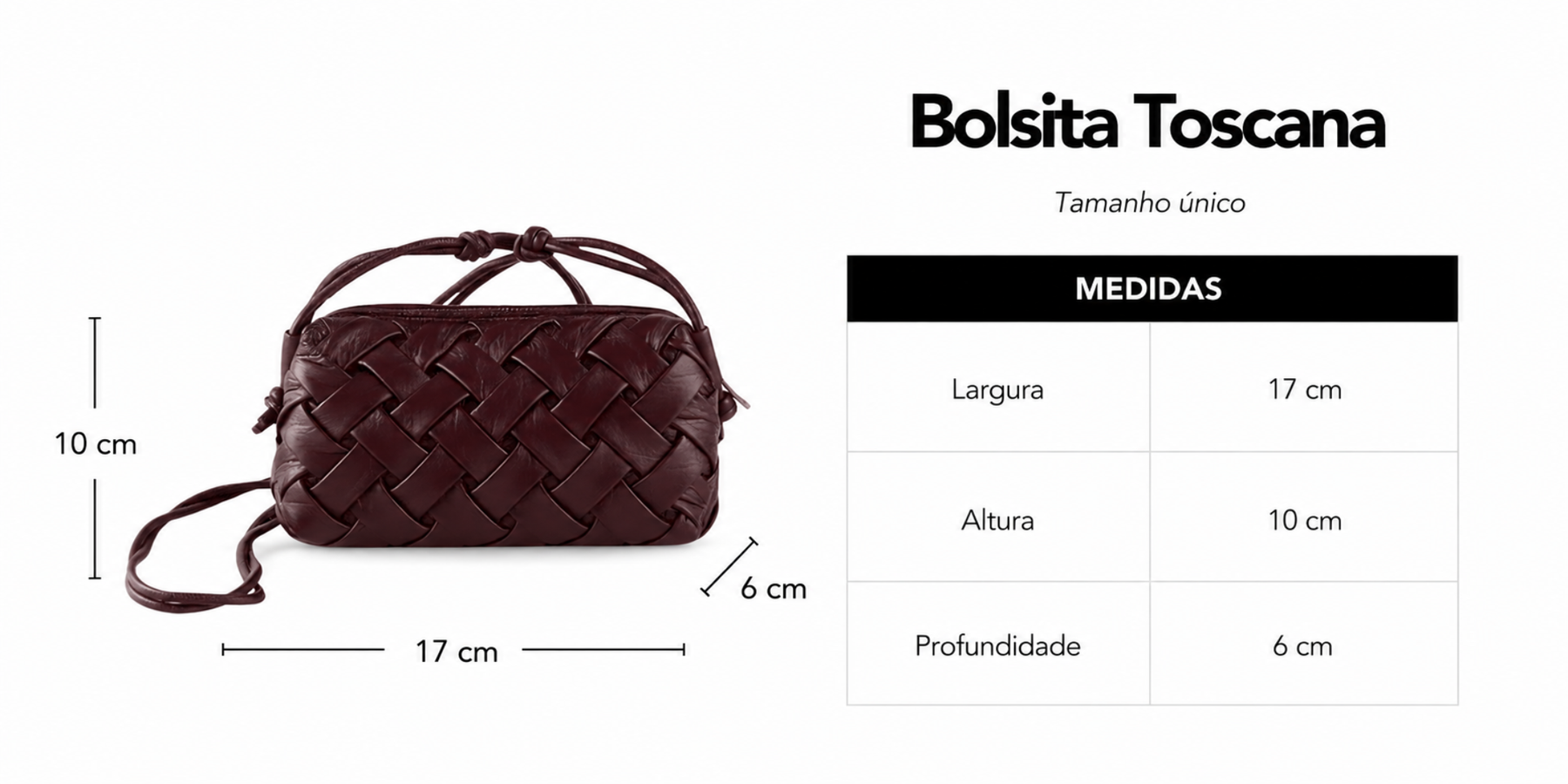 Tabela de medidas