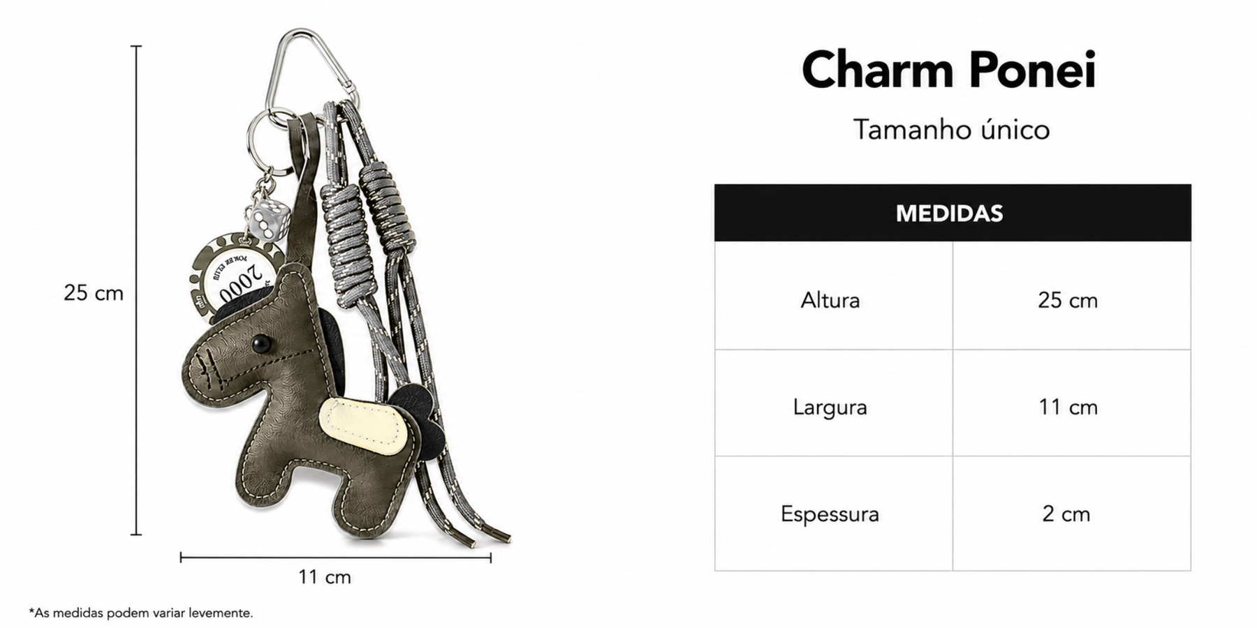 Tabela de medidas