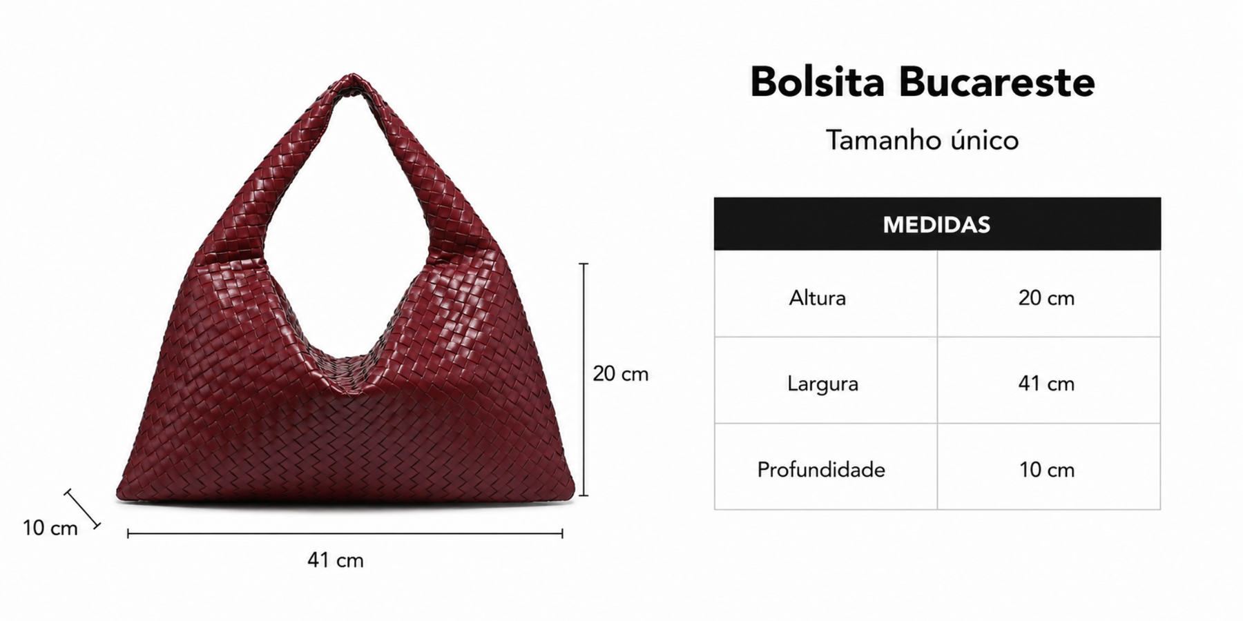 Tabela de medidas