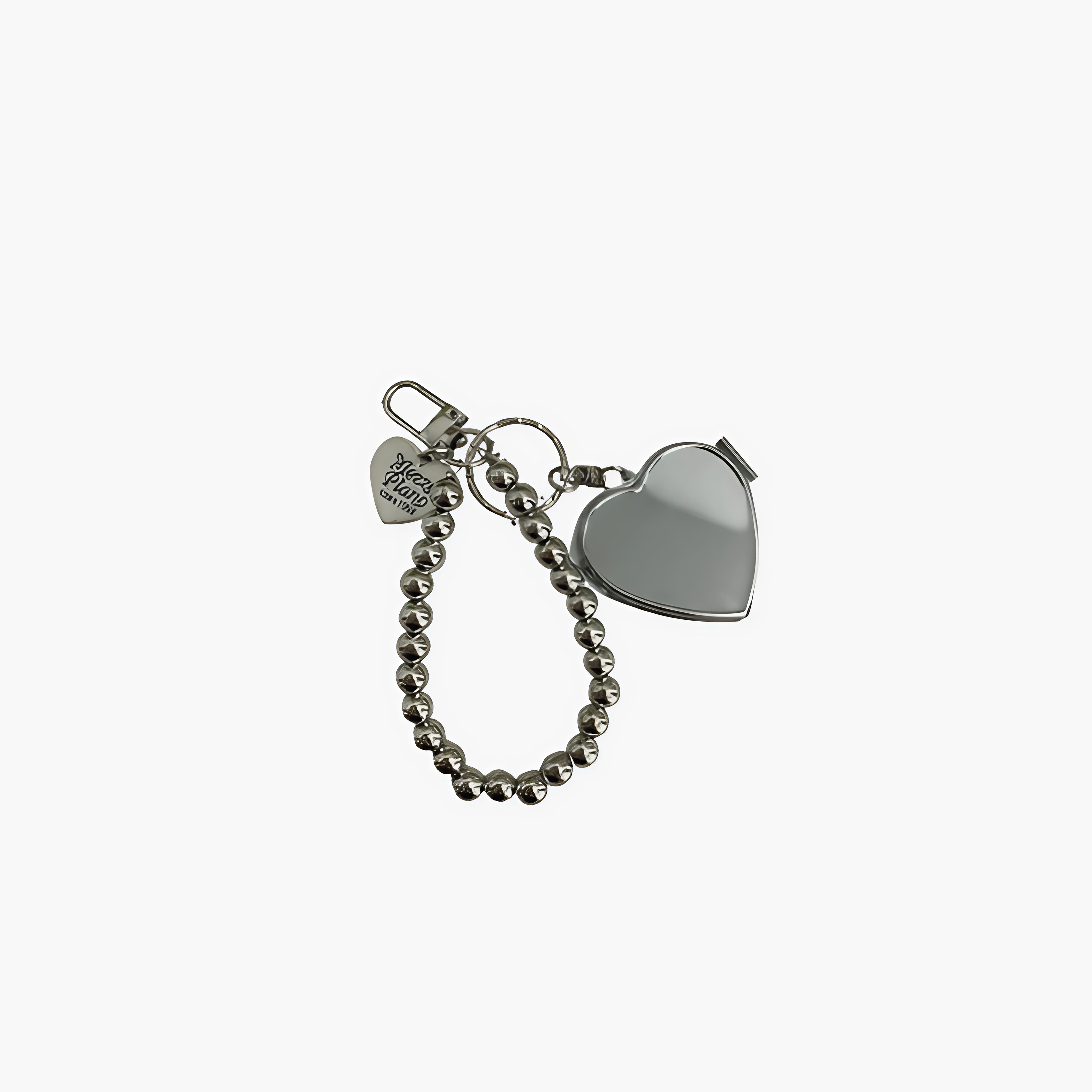 Charm Coração com Espelho