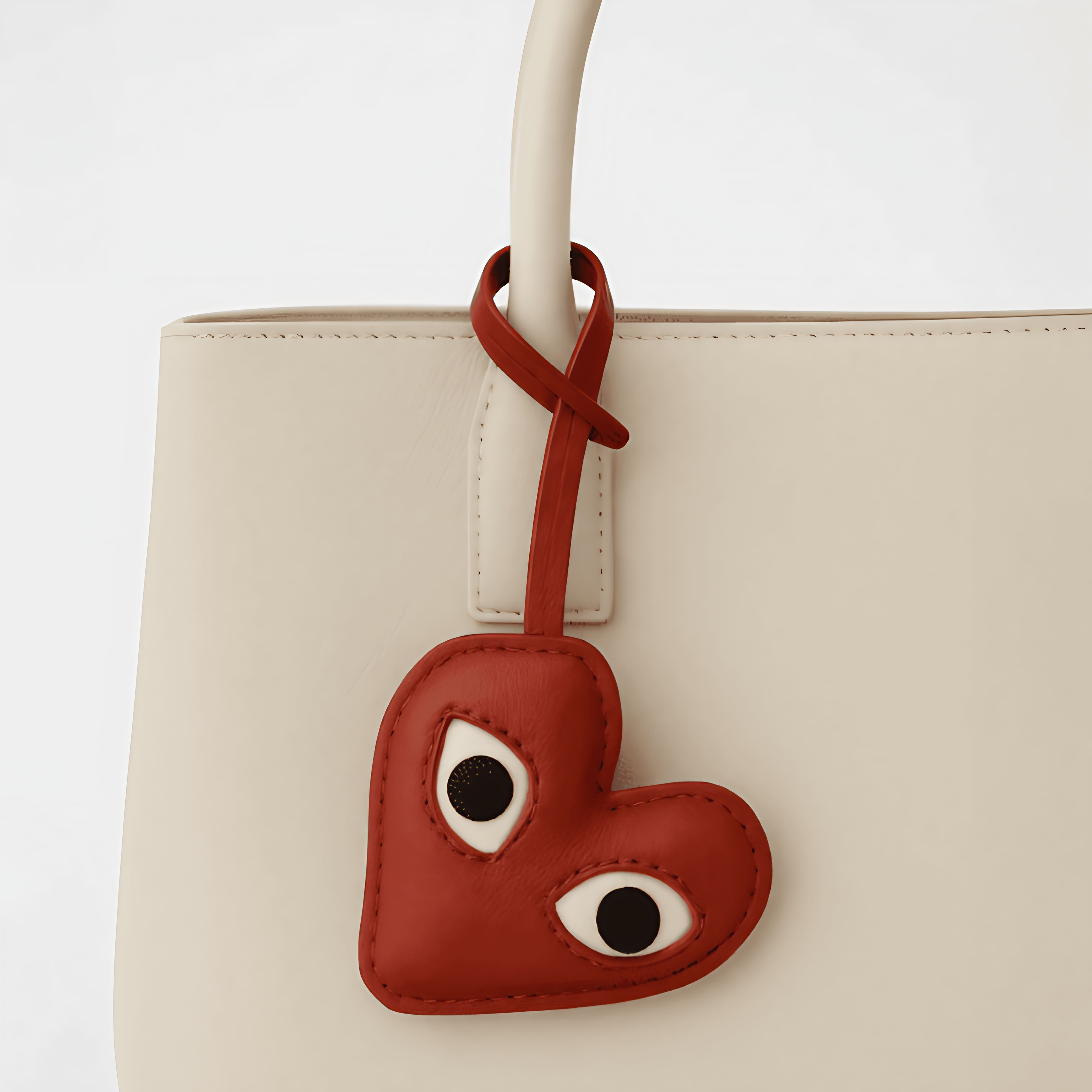 Charm Coração com Olhos