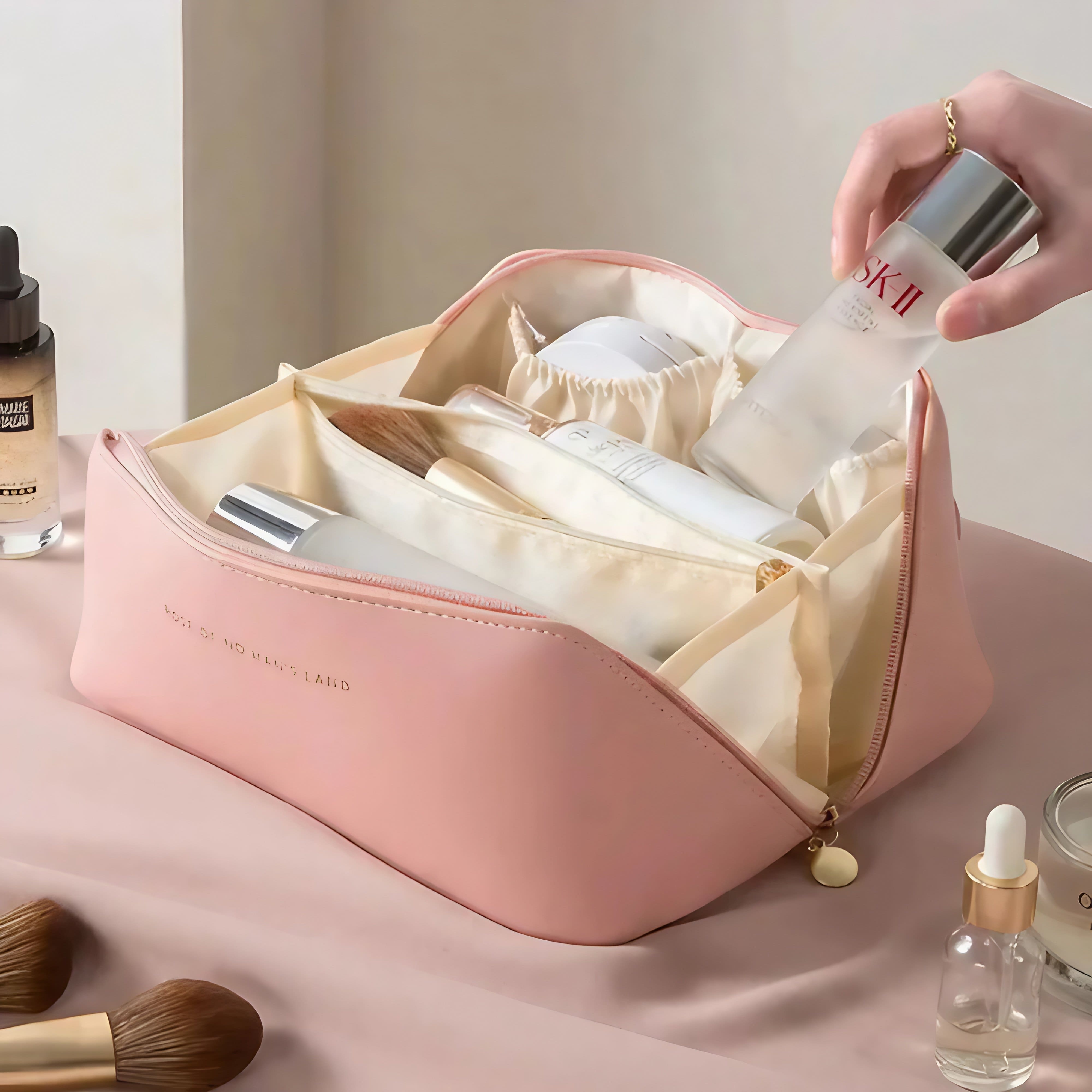 Necessaire em Couro