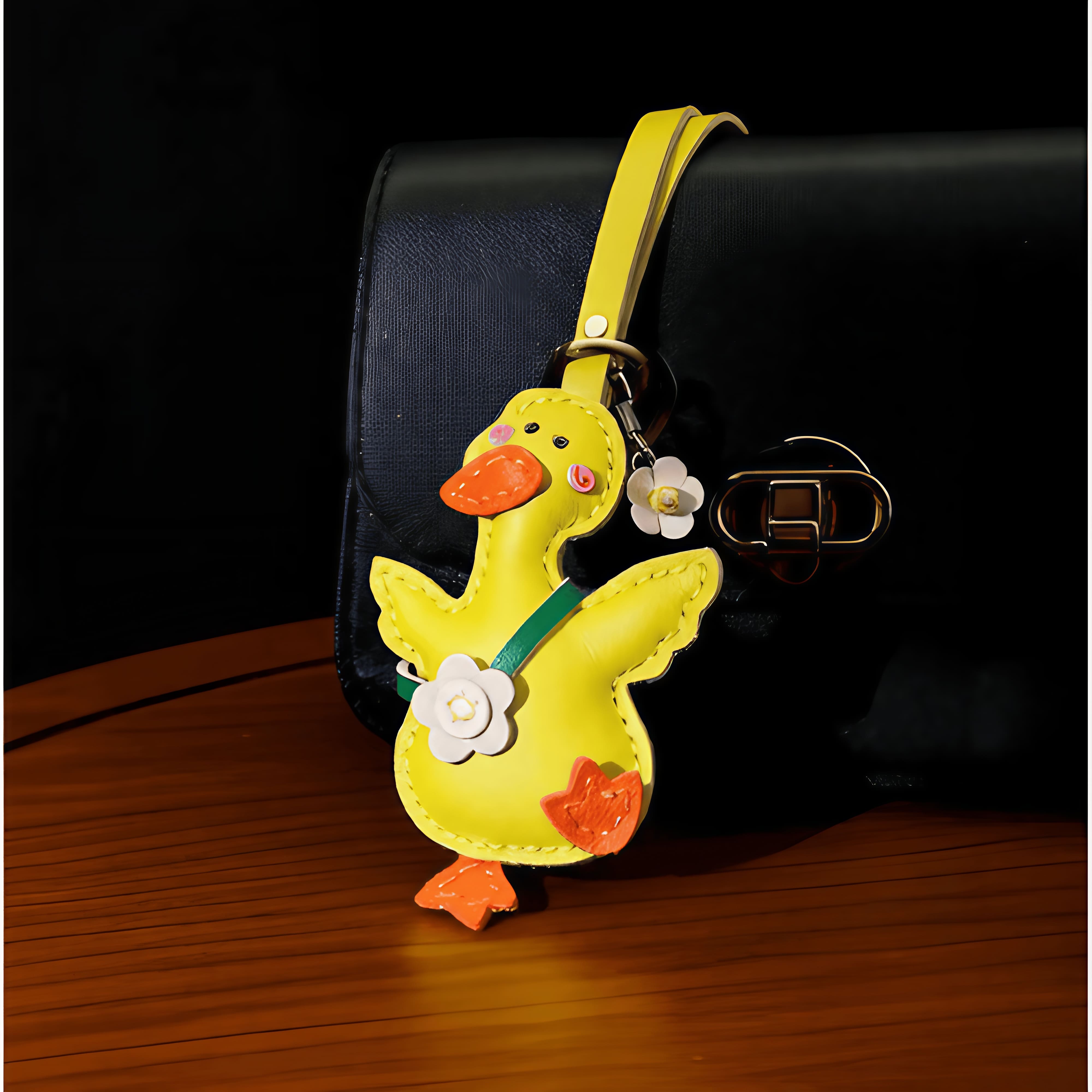 Charm Pato com Flor
