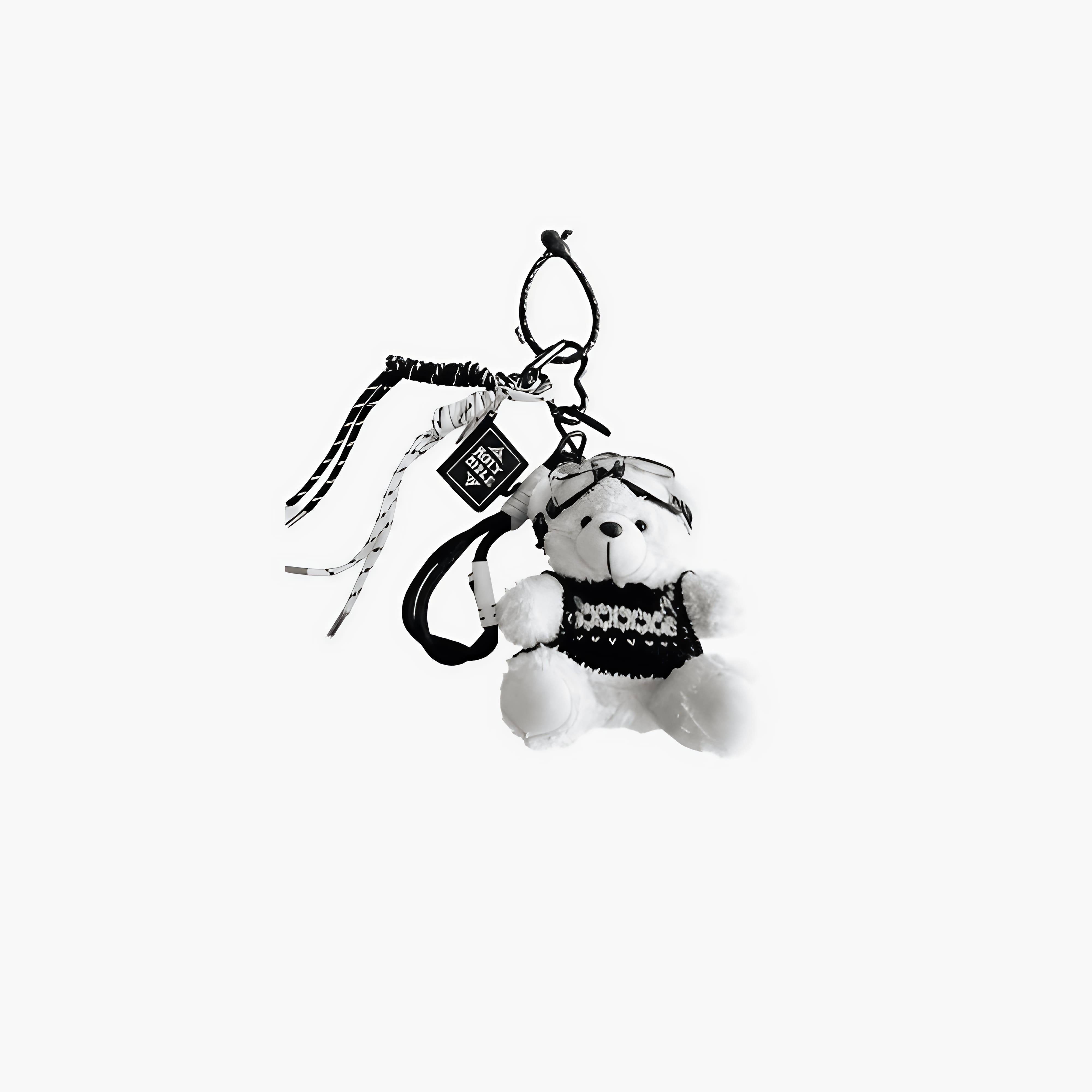 Charm Urso Polar com Bíblia