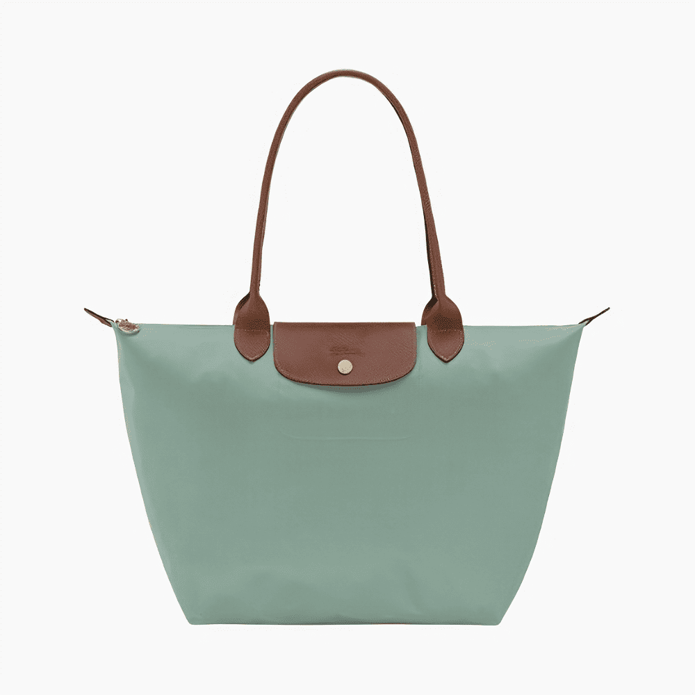 Bolsita Champ, Tote Bag - Verde Acinzentada
